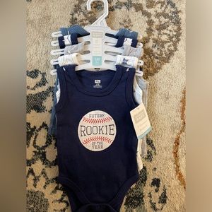 NEW WITH TAGS NWT baby boy tank top onesies